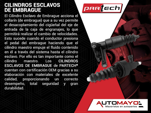 1-cilindro Esclavo Clutch Partech Rondo 2.0l 4 Cil 14-17 Foto 7