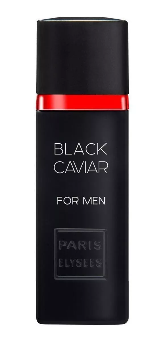 Paris Elysees Caviar Black Edt 100ml Para Masculino