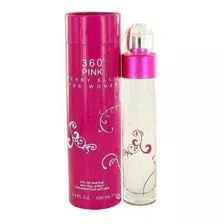 360 Pink Dama Perry Ellis 100 Ml Edp Spray - Original