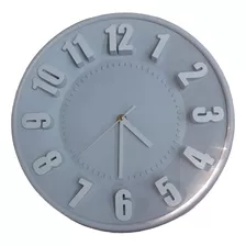 Reloj De Pared Numeros Grandes 30cm Analógico Moderno 