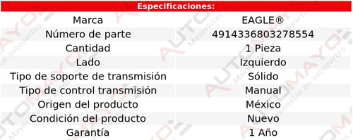 Tacn Transmisin Std Izq Tiburon 2.7l 6 Cil 2003-2008 Foto 3