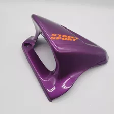 Aba Do Tanque Esquerdo Cbx 200 Roxo 98 Original Honda