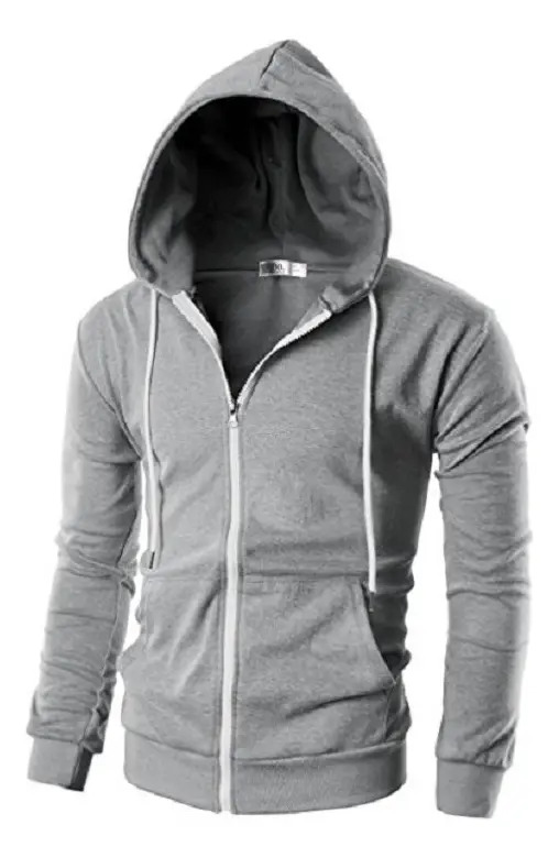 Campera-con-capucha-slimfit-buzo-hoody Entallada S M L Xl!!