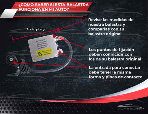 Balastra Xenon Compatible Con Bmw Chevrolet Kia D2/4-h5 Foto 5