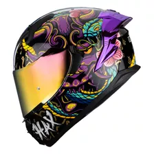 Casco Obsidian Snake Demon 