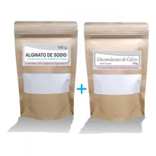 Gluconolactato + Alginato X100g Dúo Esferificaciones