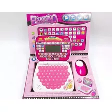 Mini Ordenador Didáctico Educativo Infantil Color Rosado