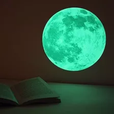 Adesivo Super Lua 20cm Brilha No Escuro Fluorescente Teto