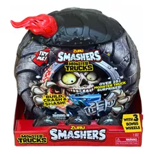 Zuru Smashers Monsters Truck Dino Com 25 Surpresas + Bônus