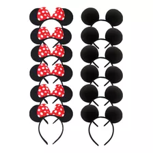 Dh Minnie Y Mickey Mouse Diadema Para Disfraz De Cumpleaos