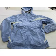 Campera Desmontable Impermeable: 2 En 1, P/ Mujer, Excelente