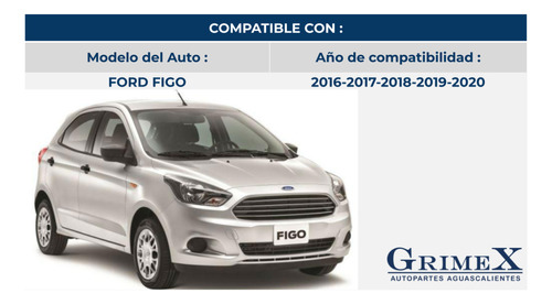 Espejo Ford Figo 2016-16-2017-2018-2019-2020-20 Ore Foto 3