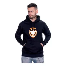 Moletom Blusa Frio Moto Ktm Racing Caveira Motorcycle Duke