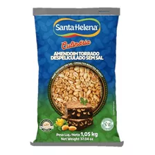 Amendoim Vegano Torrado Sem Pele Sem Sal S. Helena C/1 - 1kg