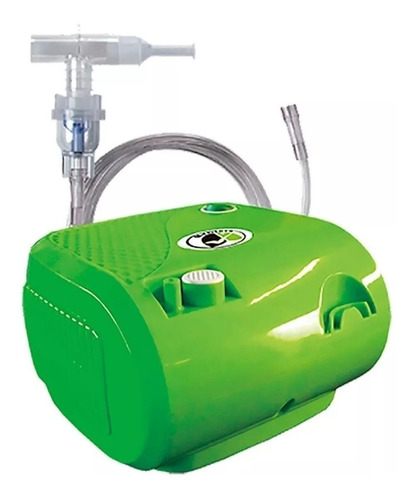 Nebulizador De Compresor De Piston Medineb 04 Verde