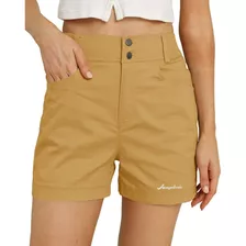 Bermudas De Senderismo Para Mujer, Pantalones Cortos De Golf