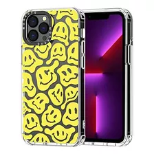 Funda Mosnovo Para iPhone 13 Pro Max-cara Sonrisas Amarilla