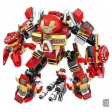 Bloco De Montar Homem De Ferro Hulkbuster 350 Peças