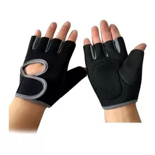 Guantes Gimnasio Con Abrojo Ciclismo Gym Pesas Fit 