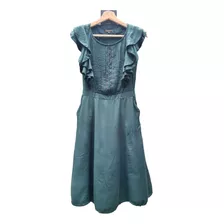 Vestido Adolfo Dominguez Viscosa Twill Forrado Importado