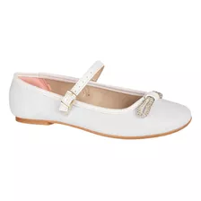 Ballerinas Vestir Molekinha 2555-217 Blanco