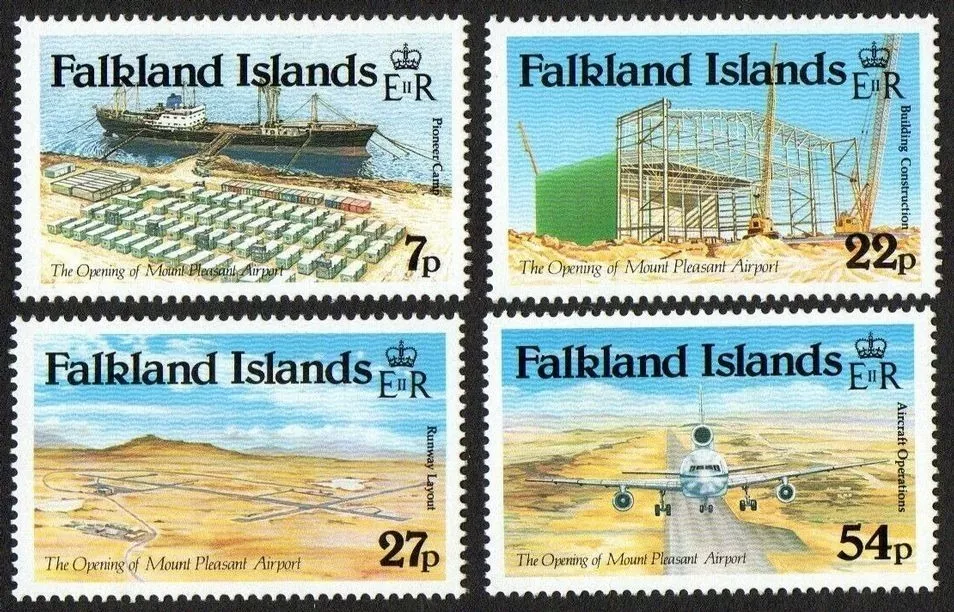 Malvinas Falkland - Serie Mint - Yvert436-439