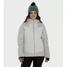 Campera De Mujer Umay Montagne De Pluma Impermeable Cts