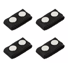 4 Presilhas Cinto Tático - Nylon Cromada Padrão Pm Prata