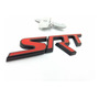 Emblema R/t Negro Metalico Con Adhesivos Dodge Charger