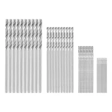 Juego De Brocas Acero 40pcs 0,5 1 1,5 Y 2mm. 10 De C/u