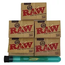 Tubo Y-o Papel Para Armar Raw Rolling Paper 1 1-2 Classic - 