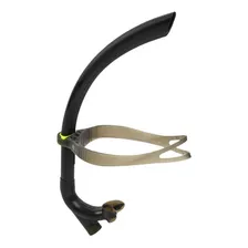 Snorkel Frontal De Natação 500 - Cor Preto-amarelo