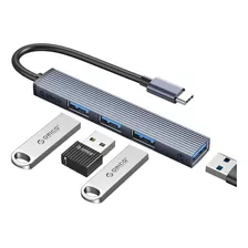 Hub Usb Tipo C A 3 Puertos Usb 2.0 Y Un Puerto Usb 3.0 Orico