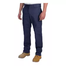 Pantalón De Trabajo Básico Ae Azul Talles 36/60 Disershop