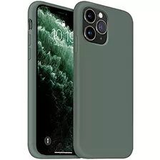 Ouxul Funda Para iPhone 11 Pro, Funda De Silicona Líquida Co