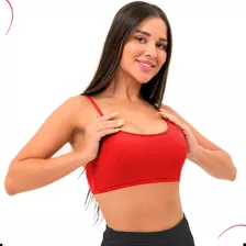 Cropped Feminino Top Faixa Alcinha Fina Regatinha canelado