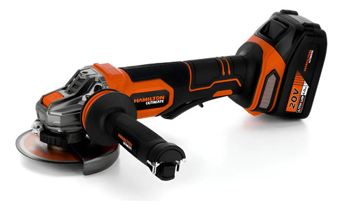 Amoladora Angular Hamilton Ultimate 115mm 20v 4ah Ult115 Dgm Naranja/negro 50 Hz