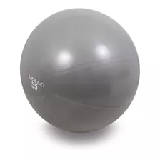 Bola Suiça Exercicios Gym Ball 65 Cm Cinza C/ Bomba - Vollo