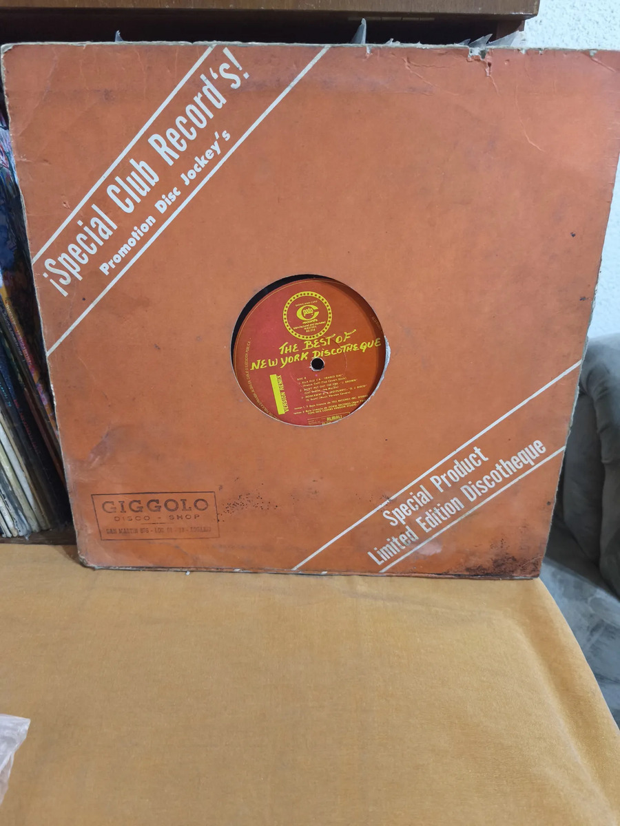 Varios Artistas - The Best Of New York Discotheque - vinilo 1988