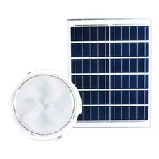 Foco Solar Sobrepuesto Luz Techo Interior Solar 100w