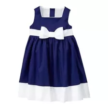 Gymboree Vestido Azul Para Niña Talla 2 T Importado