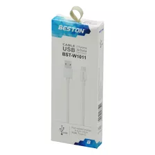 Cable Datos Carga Usb Tipo C, Beston Bst-w1011, 1 Metro