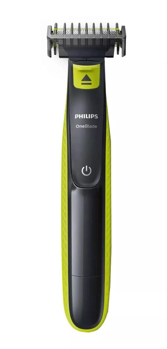 Barbeador Philips Oneblade Qp2521 Verde-lima E Cinza-marengo 100v/240v