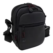 Shoulder Bag Mini Bolsa Tiracolo Pochete Sintético Preto