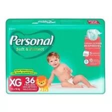 Fralda Personal Soft & Protect Xg/3 Até 12 Horas De Proteção