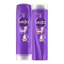 Kit Shampoo E Condicionador Seda Liso Perfeito 325ml