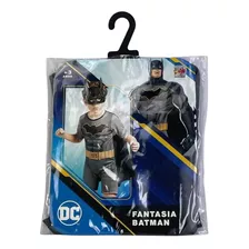 Fantasia Infantil Batman Com Máscara Super Herói - Novabrink