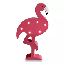 Lámpara Led Mdf Gorsh Flamingo