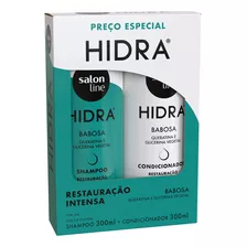  Kit Hidra Babosa Shampoo E Condicionador 300ml