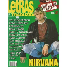 Showbizz Especial Abr/98 Letras Nirvana Stones Kiss The Who